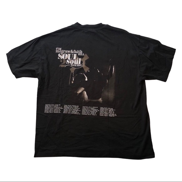 Vintage Band Tee Tim Mcgraw and Faith Hill - Picture 2 of 3